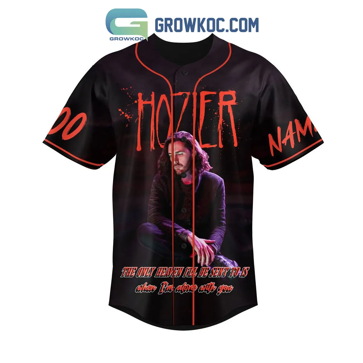 Hozier Unreal Unearth Tour 2023 Personalized Baseball Jersey