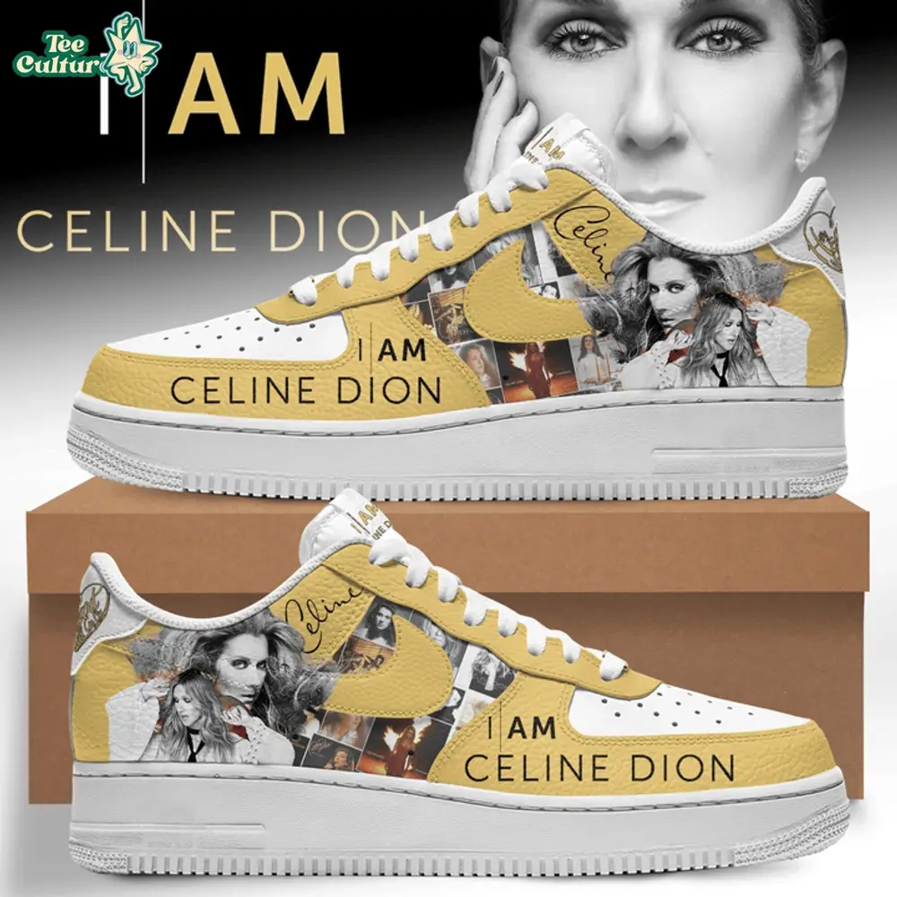 I Am Celine Dion Tour 2026 Limited Edition Premium Air Force 1 Sneaker