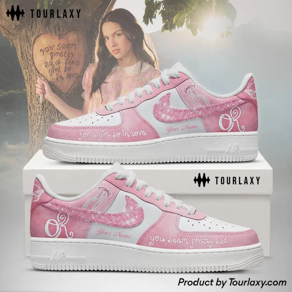 In Love Olivia Rodrigo Air Force 1 Shoes V1 