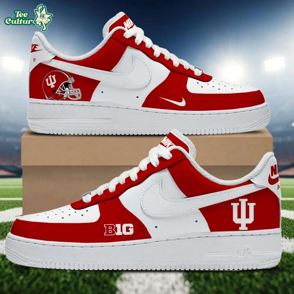 Indiana Hoosiers Custom Sneakers Indiana Hoosiers Custom Sneakers - Image 1