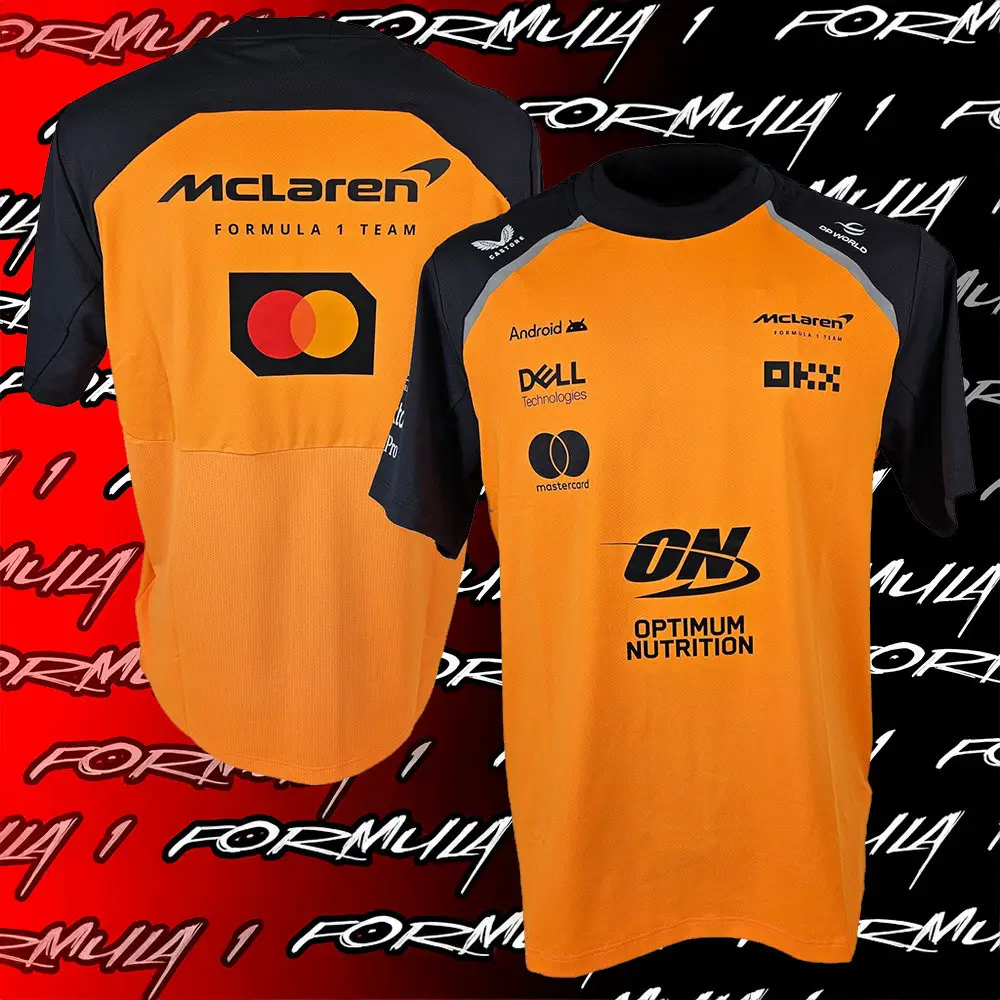 Indy 500 Merch Formula 1 Jersey 2025 Mclaren Jersey Father's Day Gifts For Dad - Tazila