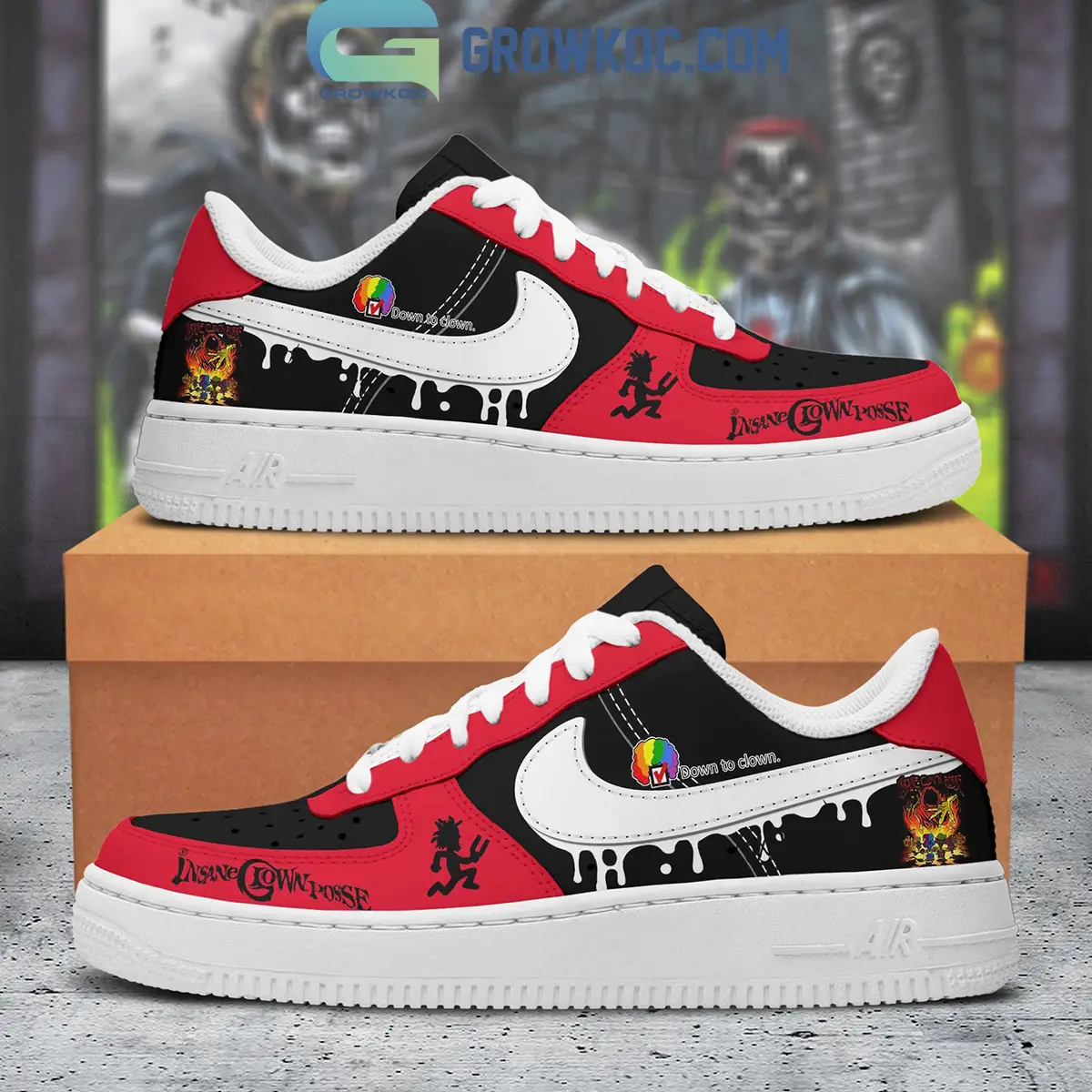Insane Clown Posse I'm A Juggalo Not A Gang Member Air Force 1 Shoes