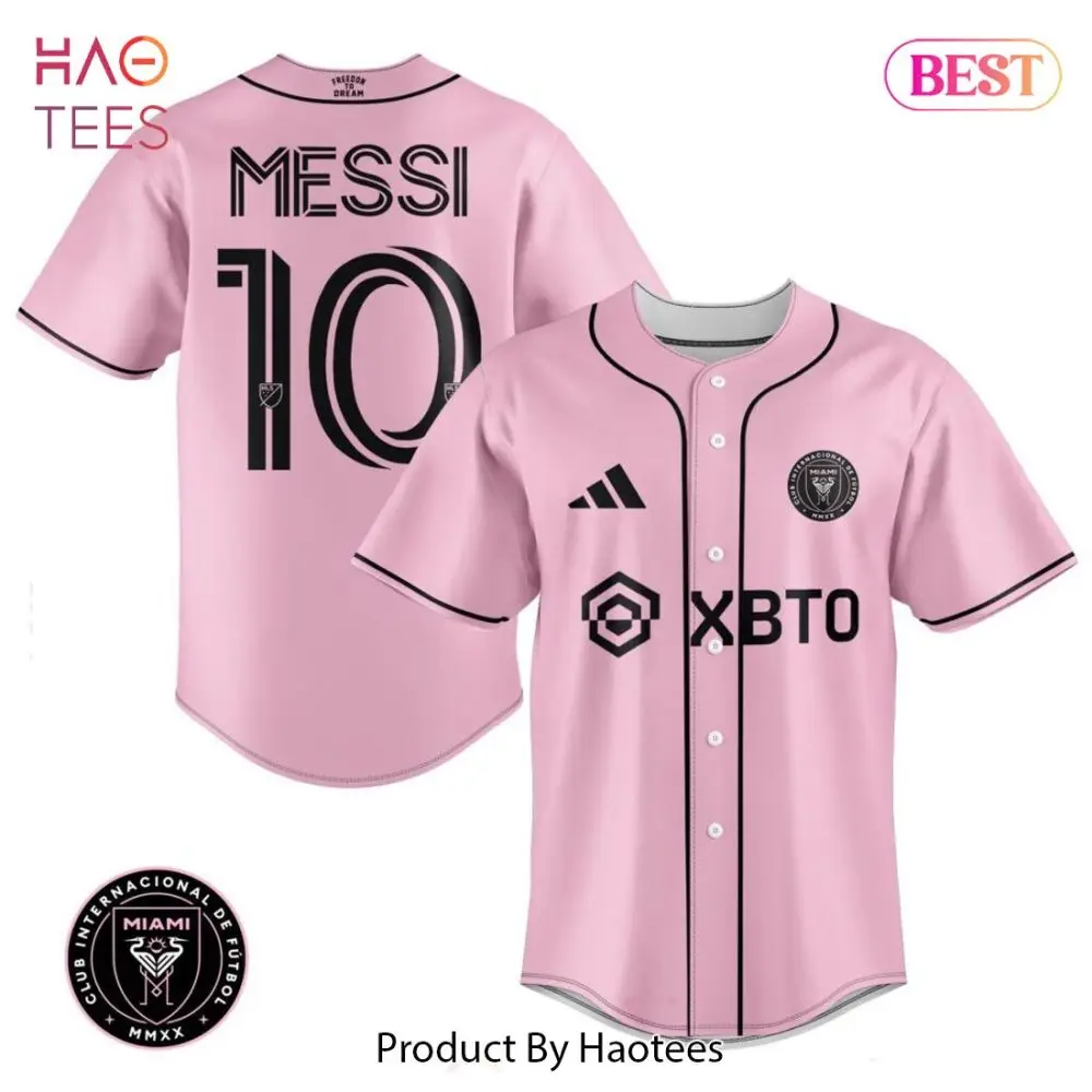Inter Miami Cf Pink Soccer Jersey - Messi #10 - Limited Edition Fan Gear