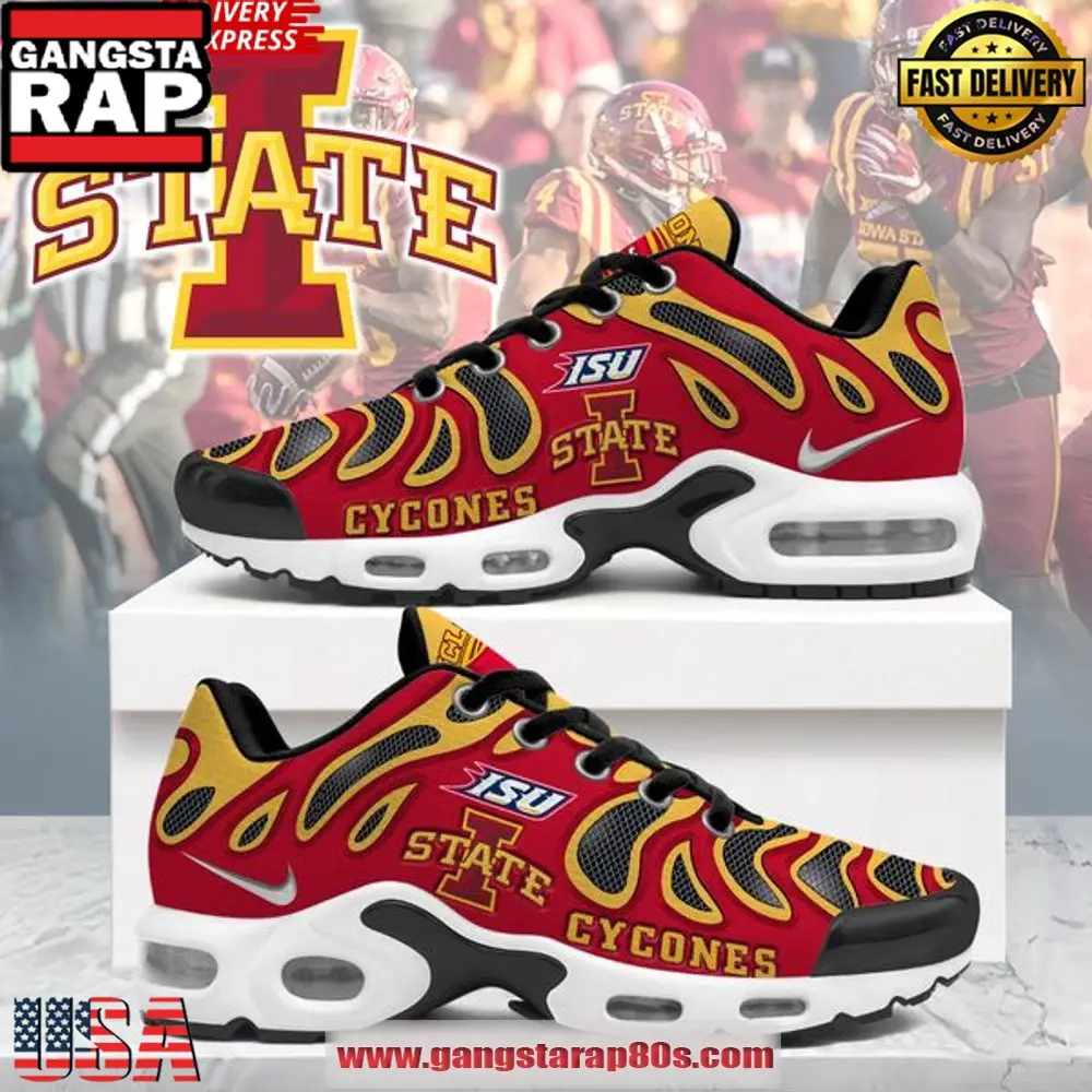 Iowa State Cyclones Limited Edition Air Max Plus Shoes Running Sneakers