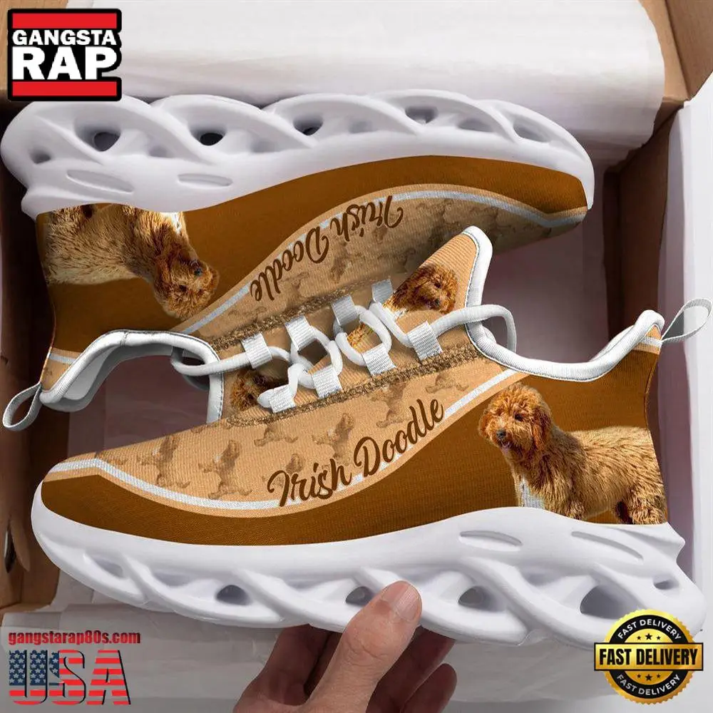Irish Doodle Dogs Lover Max Soul Shoes, Running Sneakers