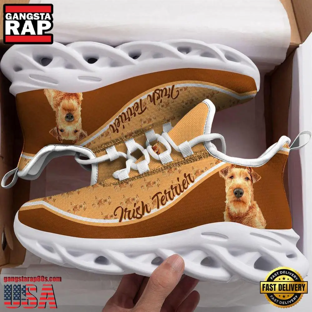 Irish Terrier Dogs Lover Max Soul Shoes, Running Sneakers
