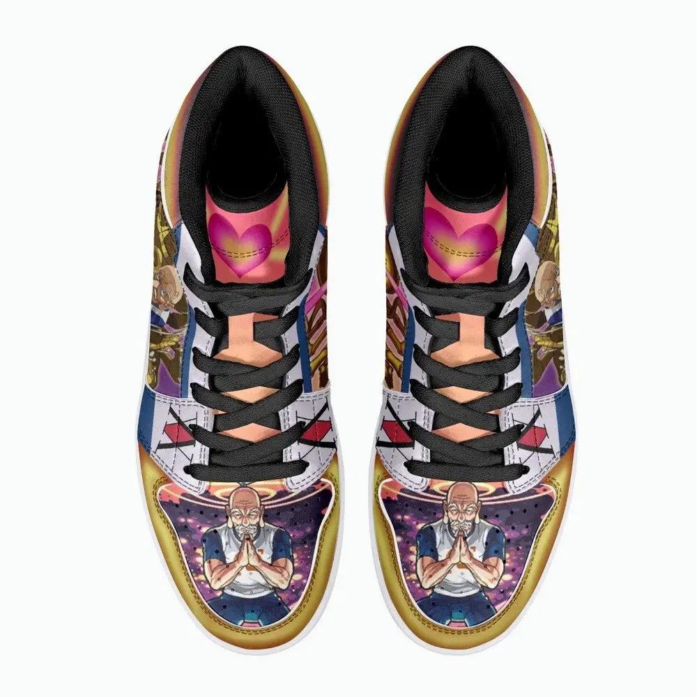 Isaac Netero 100 Type Guanyin Bodhisattva Hunter JD1 High Top Shoes
