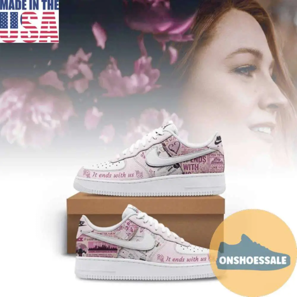 It Ends With Us Lily Blooms Love Air Force 1 Shoes, Gift For Fans - Best Gift Shoes