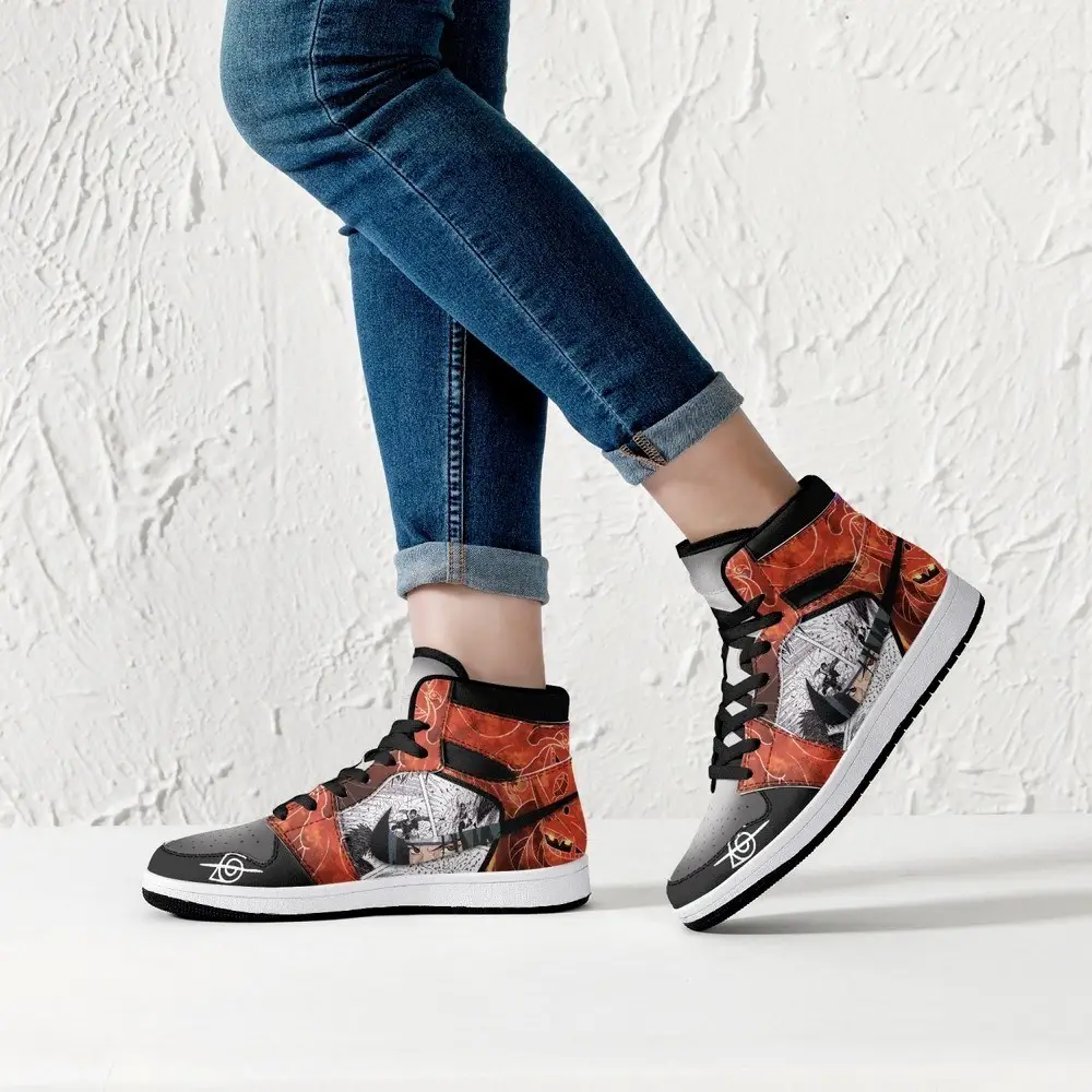 Itachi And Sasuke Clan Susano Ninja JD1 High Top Shoes