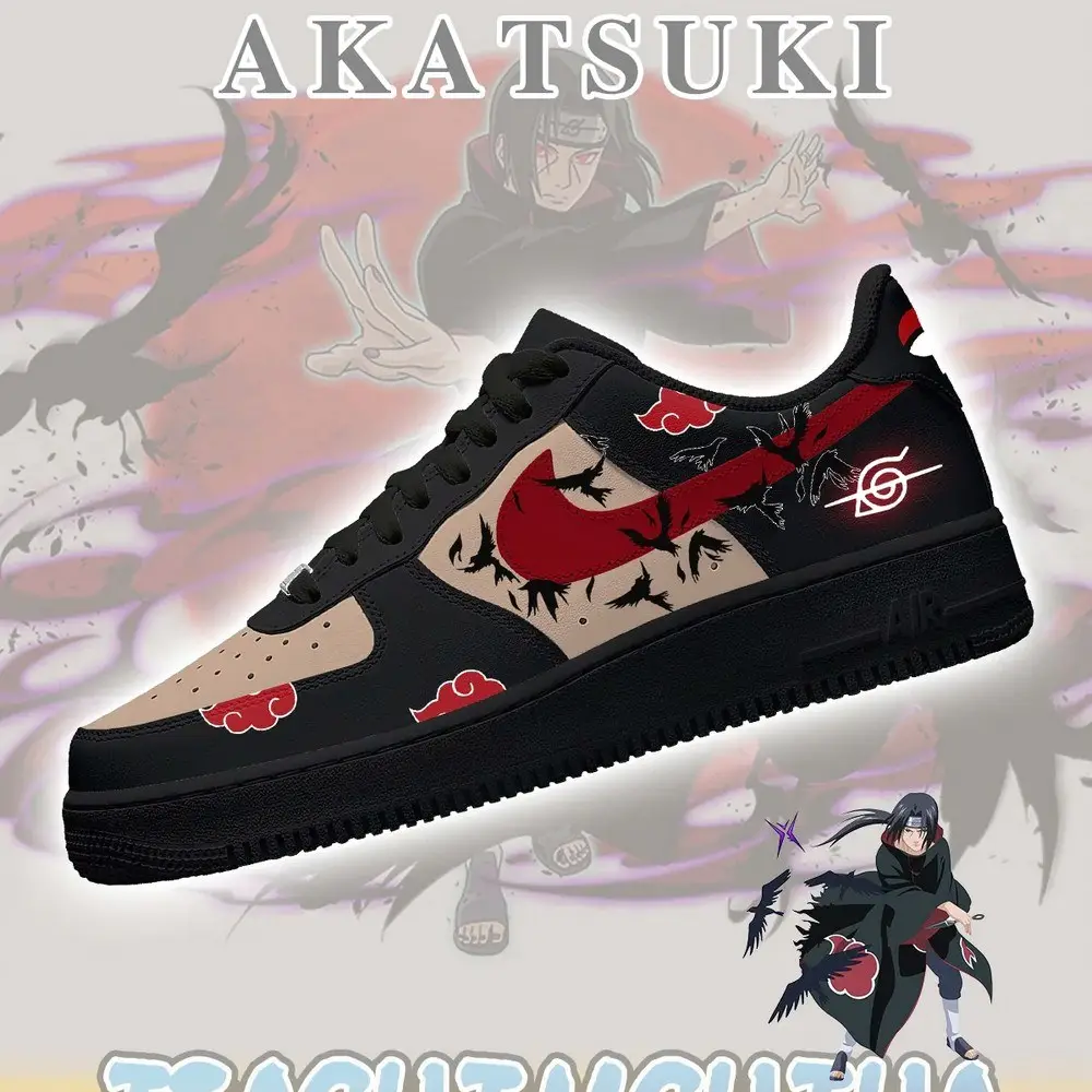 Itachi Uchiha No.2 Akatsuki AF1 Shoes