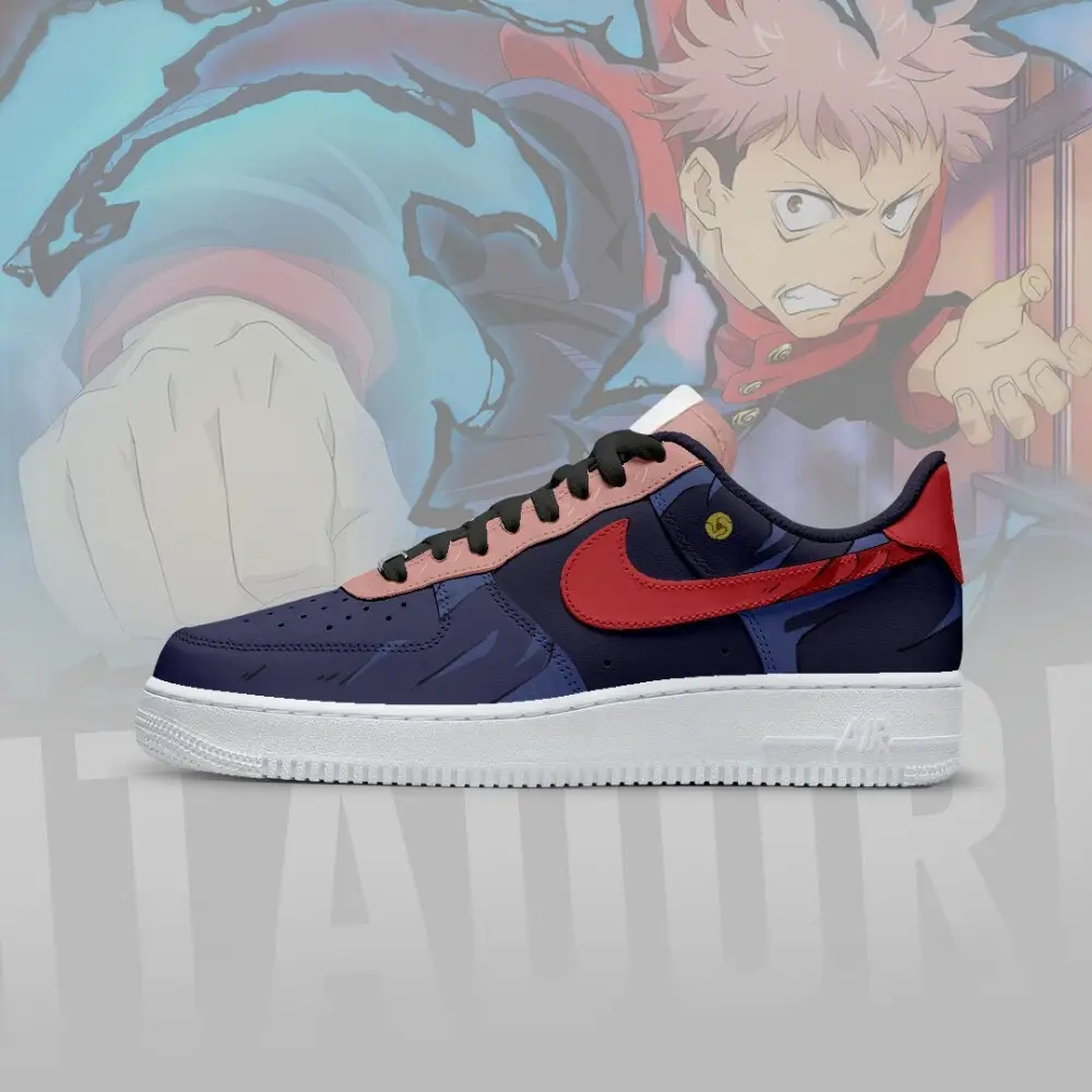 Itadori Yuj Jujutsu Kaisen AF1 Shoes