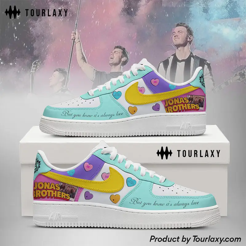 It's Always Love Jonas Brothers Air Force 1 Shoes 