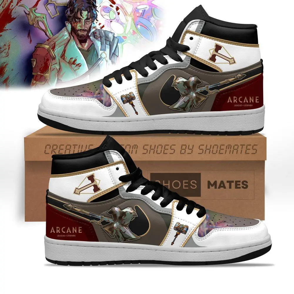 Jayce Arcane AJ1 High Top Shoes Jayce Arcane AJ1 High Top Shoes - Image 1