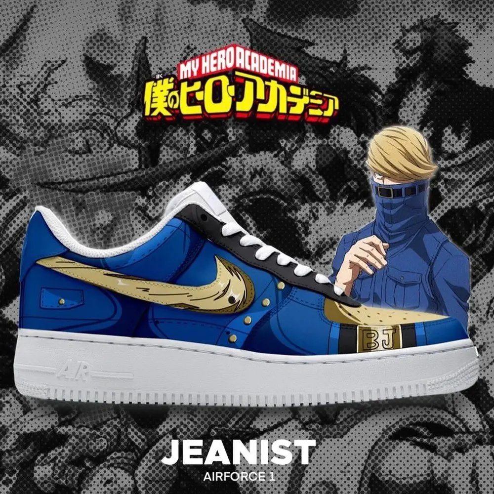 Jeanist My Hero Academia AF1 Shoes