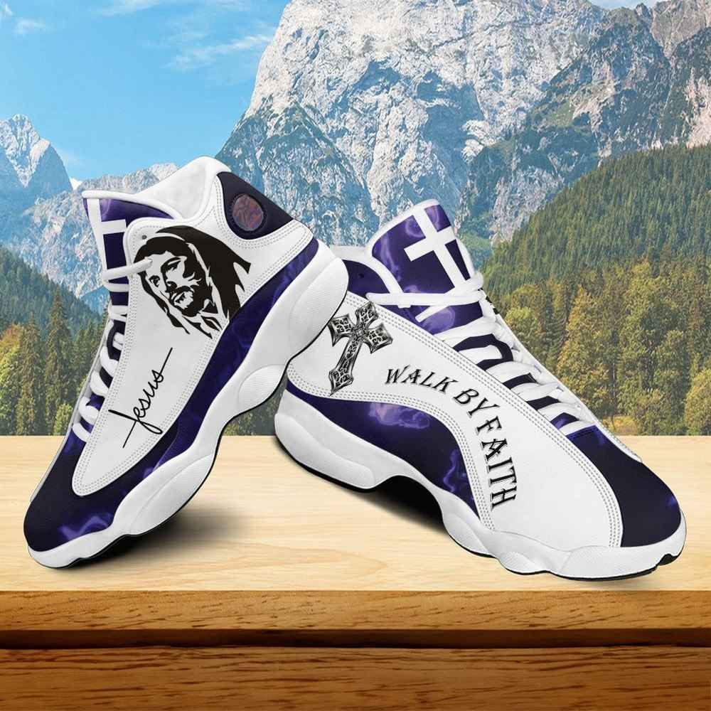 Jesus Cross Walk By Faith JD13 Shoes
