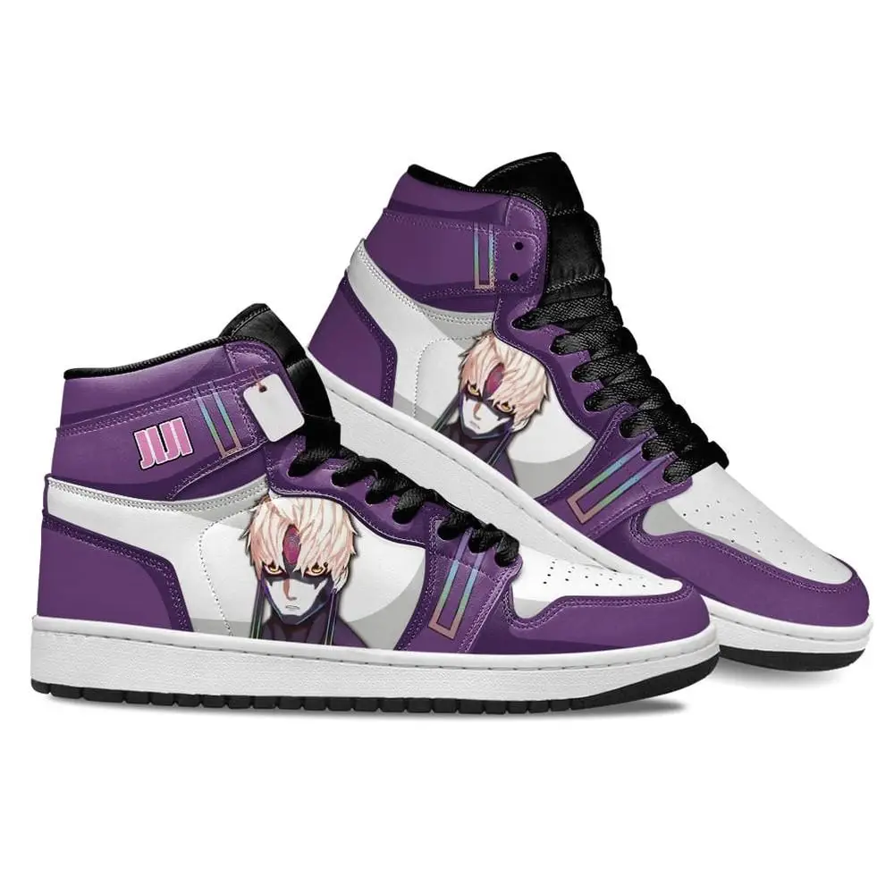 Jiji Evil Eye Dandadan AJ1 High Top Personalized Shoes Jiji Evil Eye Dandadan AJ1 High Top Personalized Shoes - Image 1