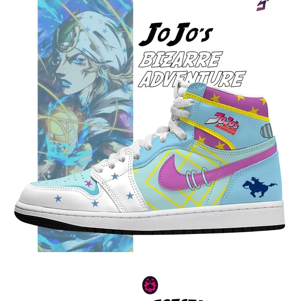 Johnny Joestar Custom High Top Sneakers