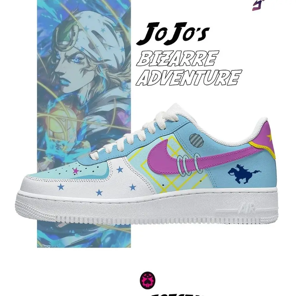 Johnny Joestar Jojo's Bizarre Adventure Low Top Shoes