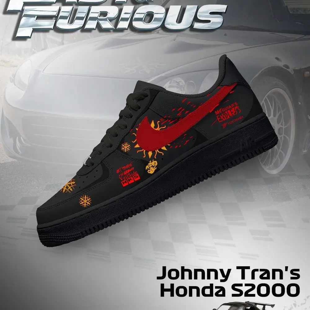 Johnny Tran's S2000 Fast and Furious Low Top Shoes Johnny Tran's S2000 Fast and Furious Low Top Shoes - Image 1