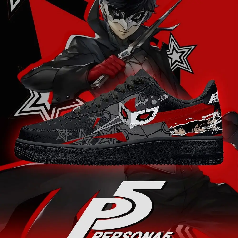 Joker Persona 5 Low Top Shoes