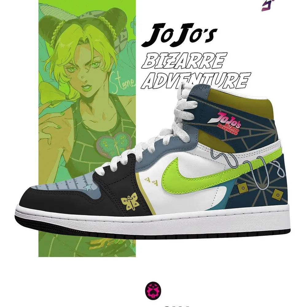 Jolyne Cujoh Custom High Top Sneakers
