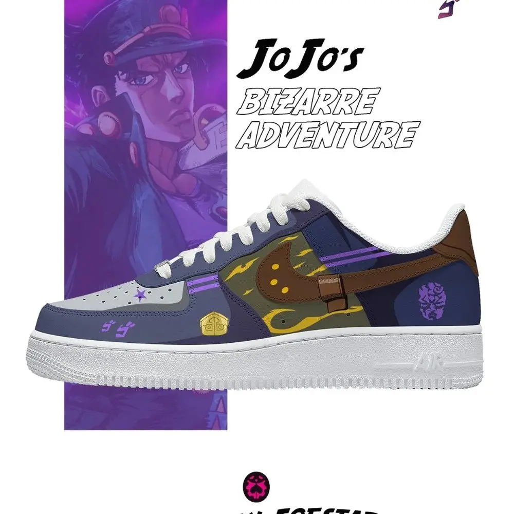 Jonathan Joestar Jojo's Bizarre Adventure Low Top Shoes