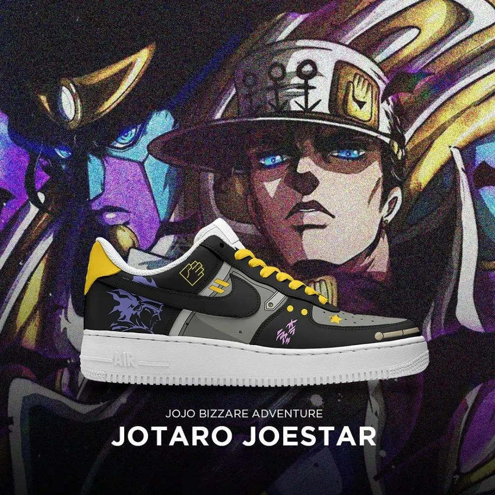 Jotaro Joestar Jojo's Bizarre Adventure Low Top Shoes