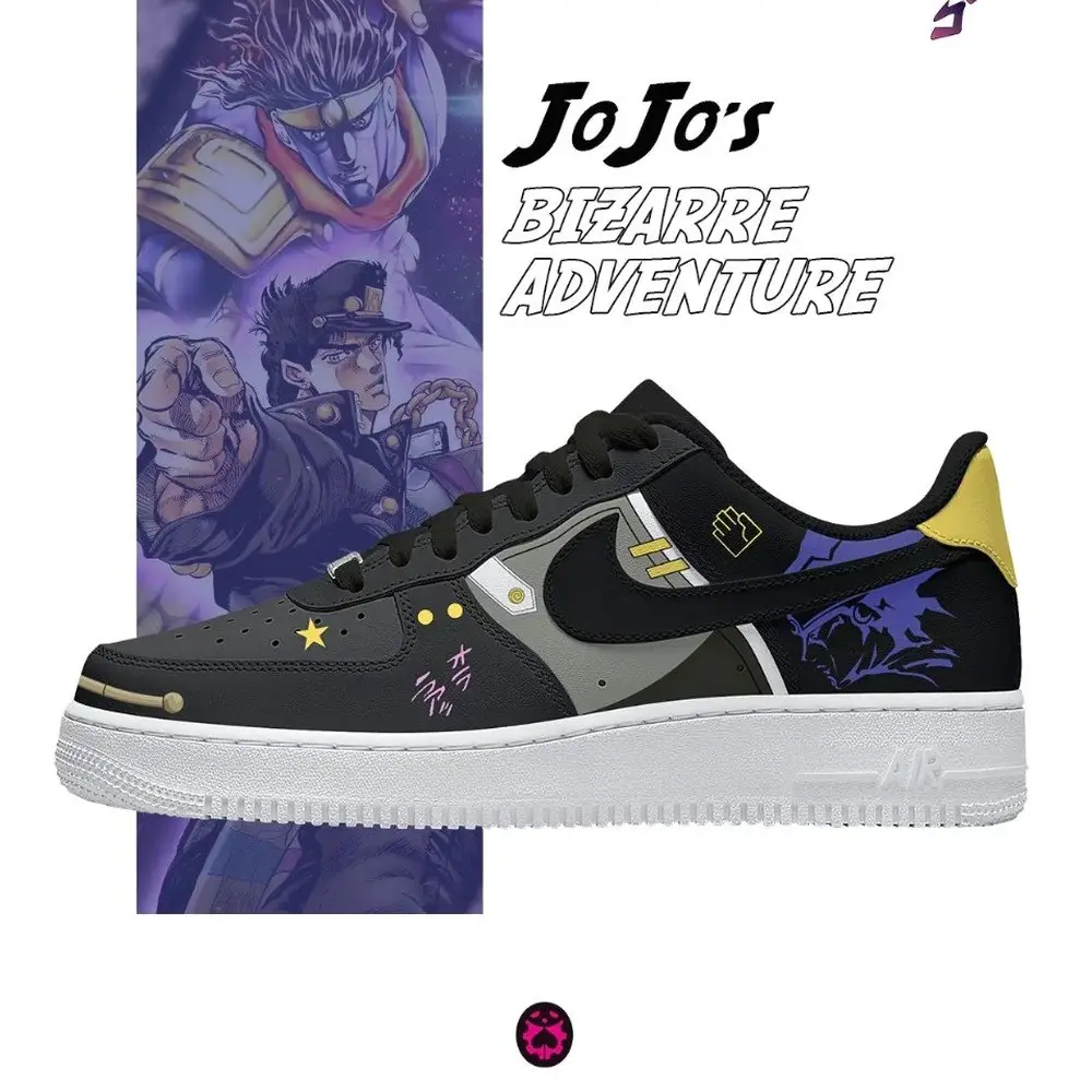 Jotaro Kujo Jojo's Bizarre Adventure Low Top Shoes