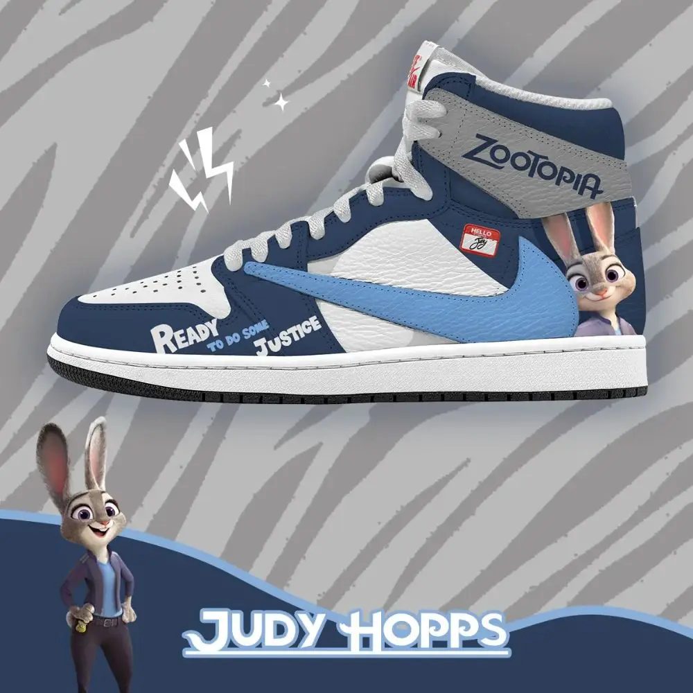 Judy Hopps V.2 Zootopia High Top Shoes