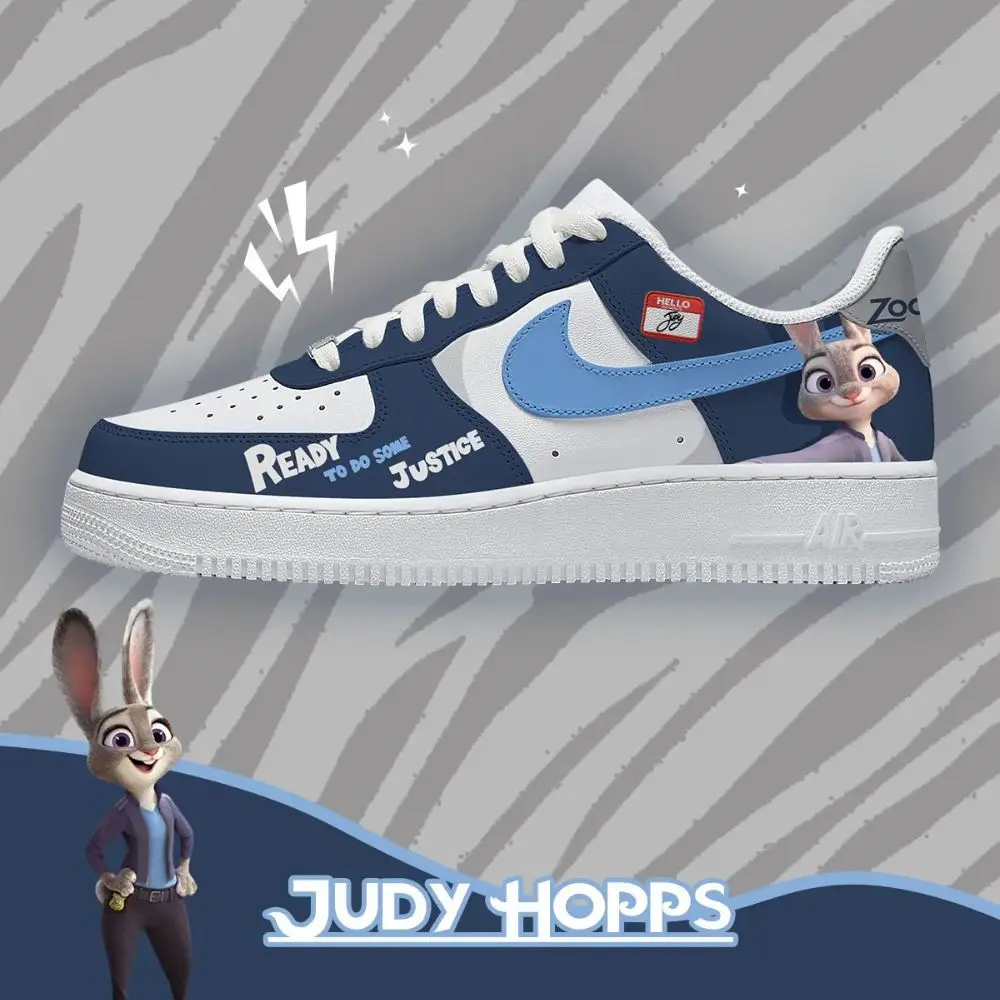 Judy Hopps Zootopia Low Top Shoes
