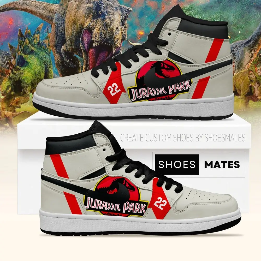 Jurassic Park Version 2 AJ1 High Top Shoes