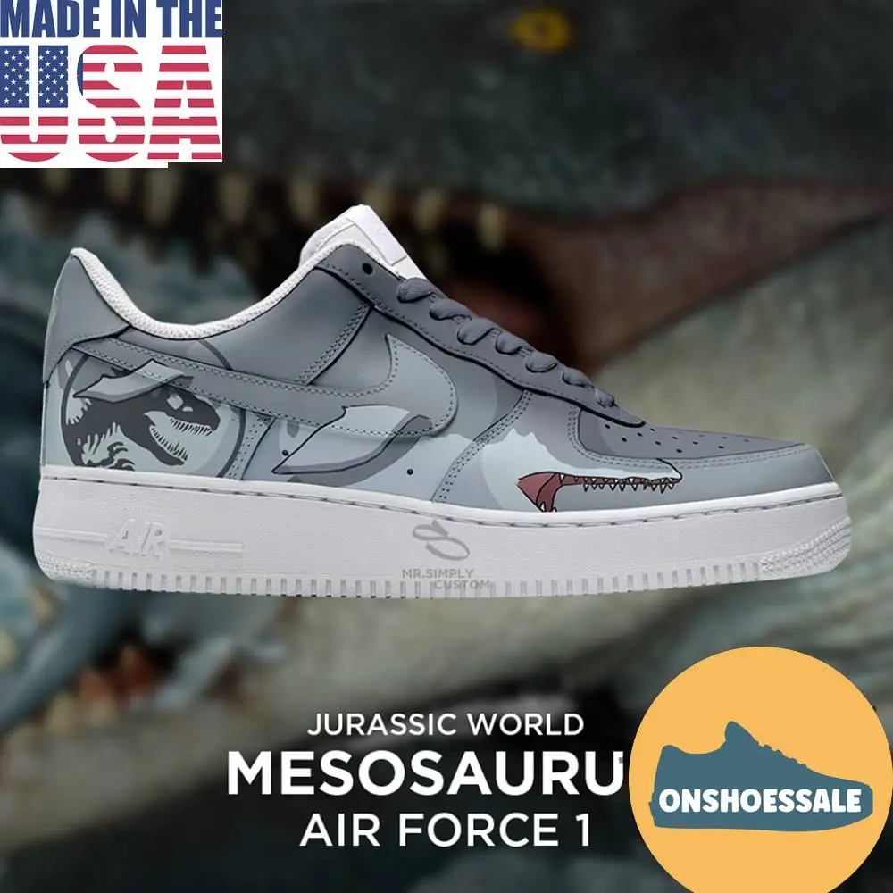 Jurassic World Mosasaurus Air Force 1 Shoes - Best Gift Shoes