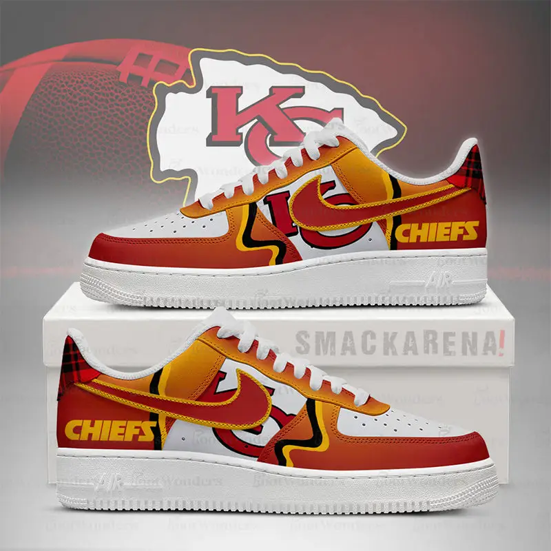 Kansas City Chiefs Air Force 1 Shoes - NFL Fan Edition | NB49