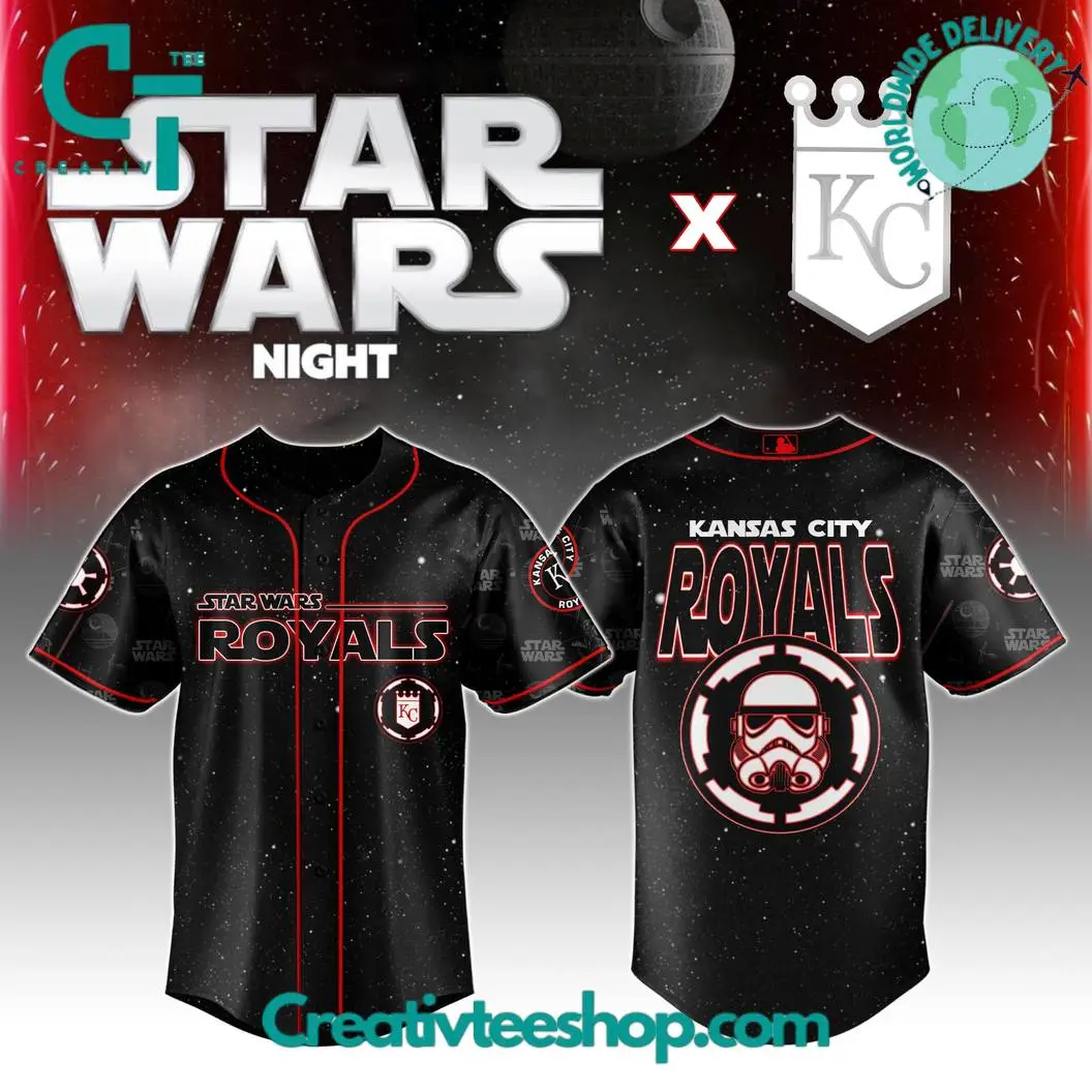 Kansas City Royals Mlb X Star Wars Night 2025 Special Edition Baseball Jersey