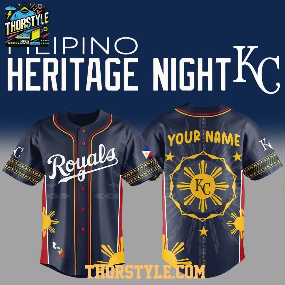 Kansas City Royals Pinoy Filipino Heritage 2025 Culture Baseball Jersey