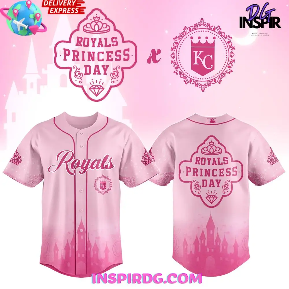 Kansas City Royals Princess Day 2025 Baseball Jersey