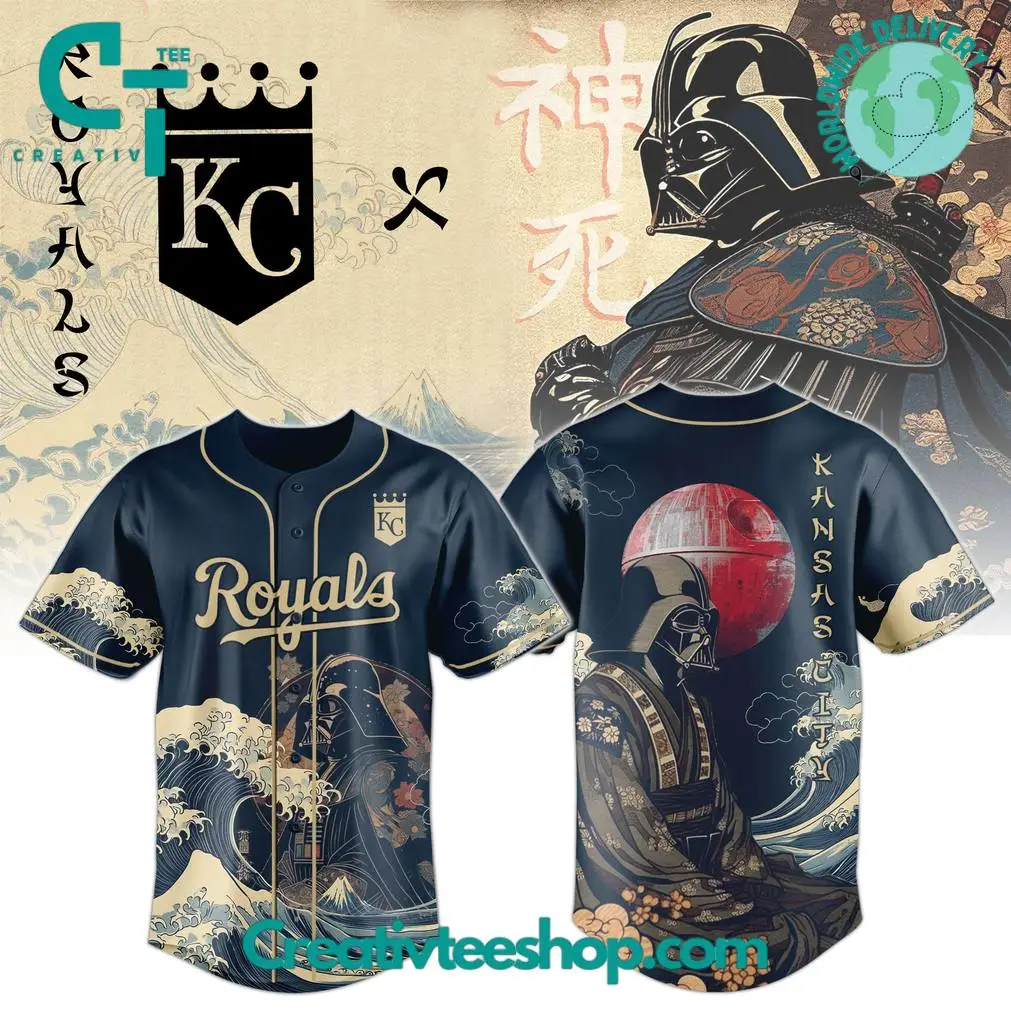 Kansas City Royals X Lord Vader Japan Edition 2025 Baseball Jersey