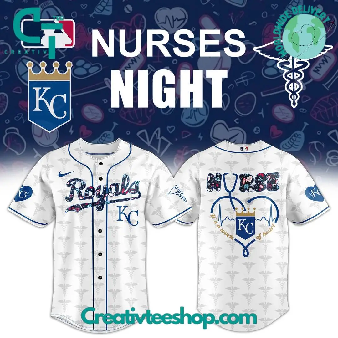 Kansas City Royals X Nurses Night Special Baseball Jersey
