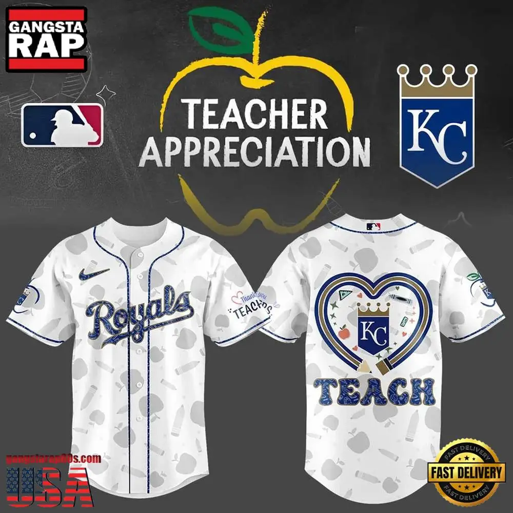 Kansas City Royals x Teacher Appreciation NightBaseball Jersey Shirt