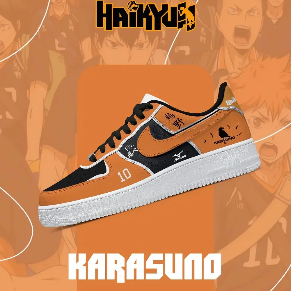 Karasuno Haikyuu!! AF1 Shoes