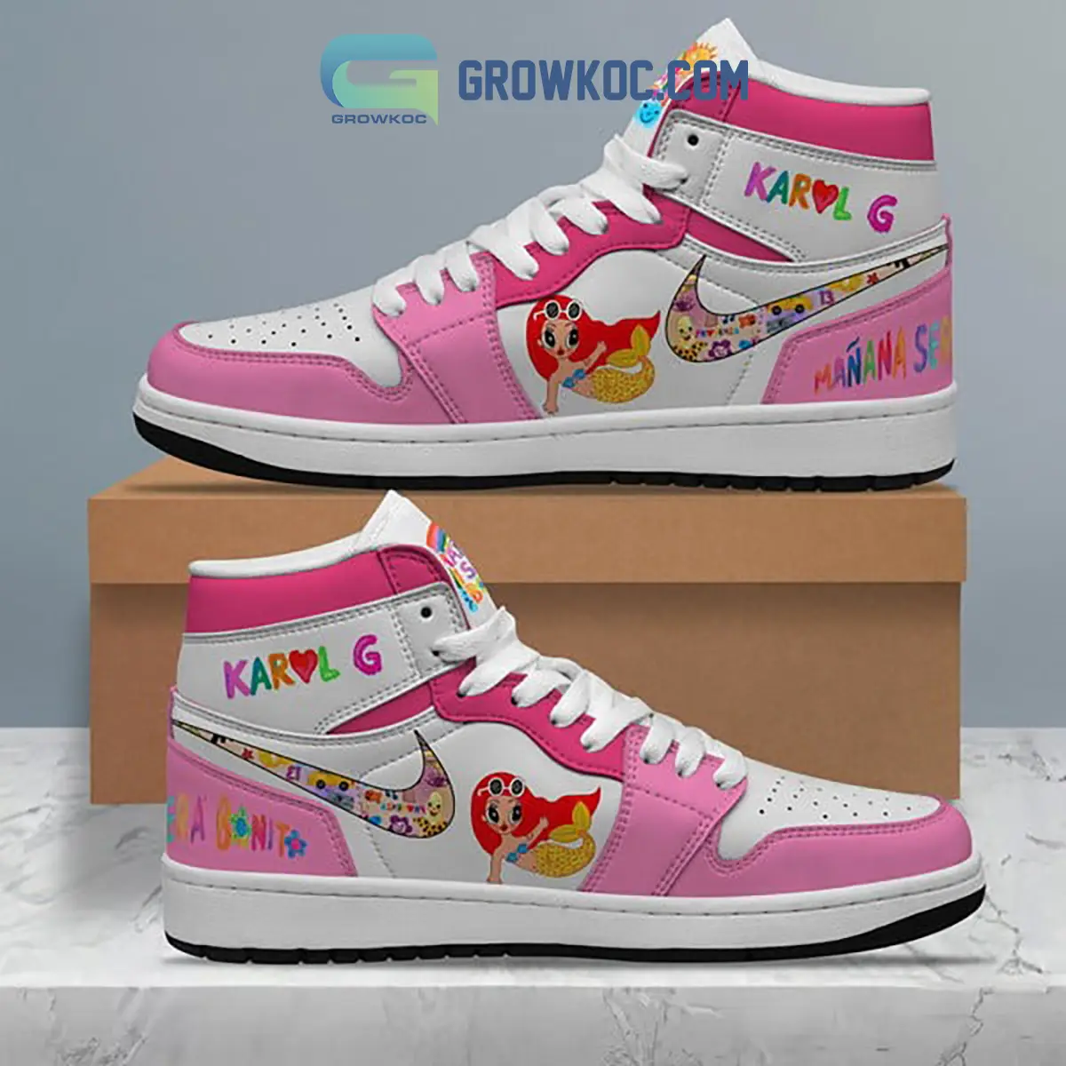 Karol G Manana Sera Bonito Love Air Jordan 1 Shoes