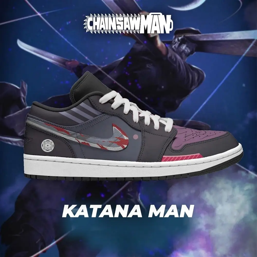 Katana Shark Chainsaw Man NAF Shoes