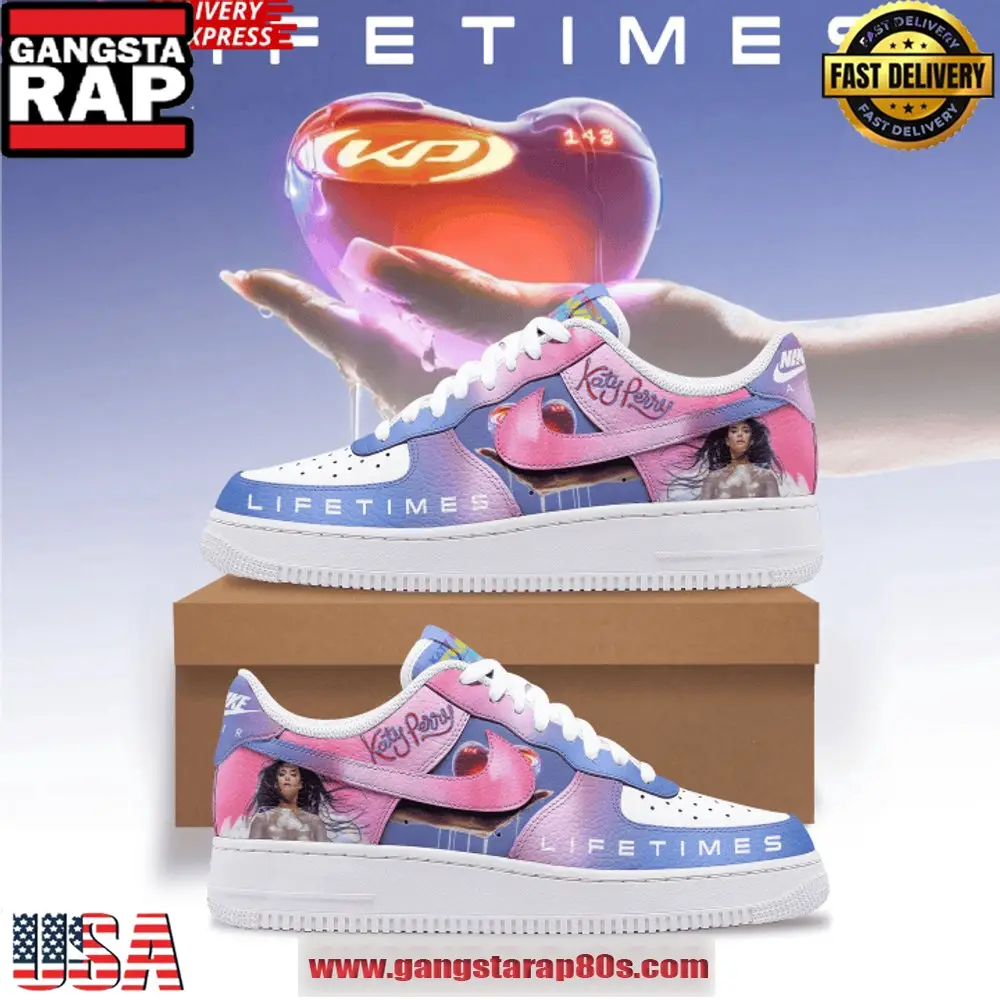 Katy Perry Lifetimes Limited Edition Air Force 1 Sneakers Shoes