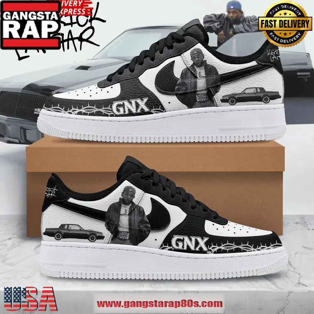Kendrick Lamar GNX Limited Edition Air Force 1 Running Sneakers Shoes