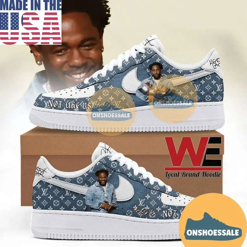 Kendrick Lamar Not Like Us Nike Air Force Shoes - Best Gift Shoes