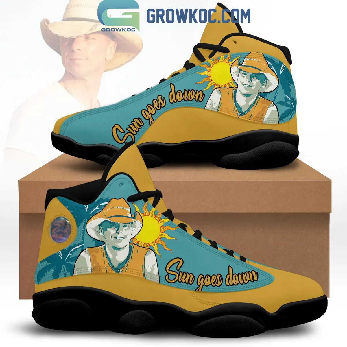 Kenny Chesney Sun Goes Down Air Jordan 13 Shoes