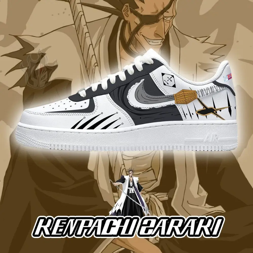 Kenpachi Zaraki Bleach AF1 Shoes