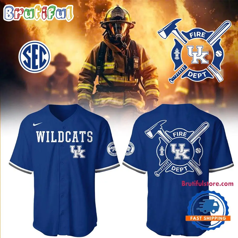 Kentucky Wildcats Baseball X Firefighter Appreciation Night New Jersey