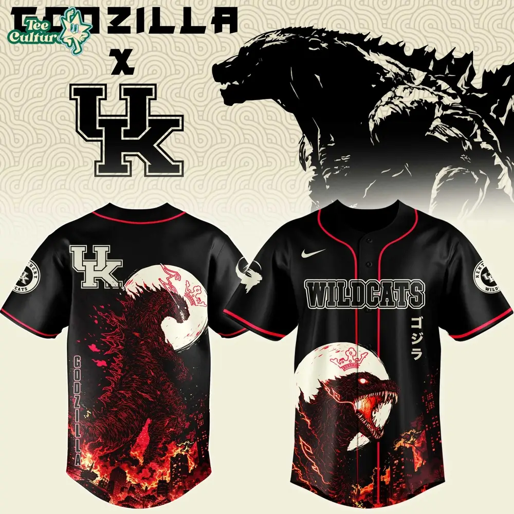 Kentucky Wildcats Godzilla Minus Zero Special Edition Jersey