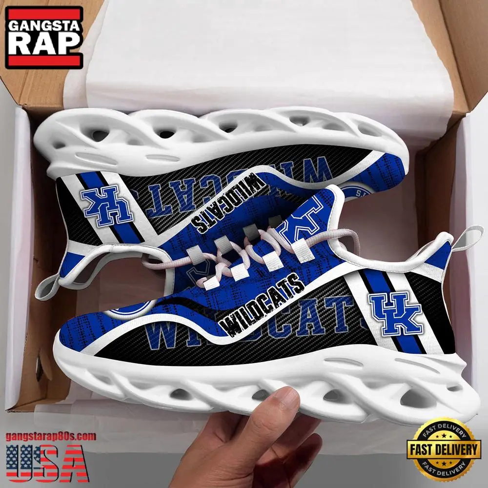 Kentucky Wildcats NCAA Clunky New Design Max Soul Shoes, Running Sneakers